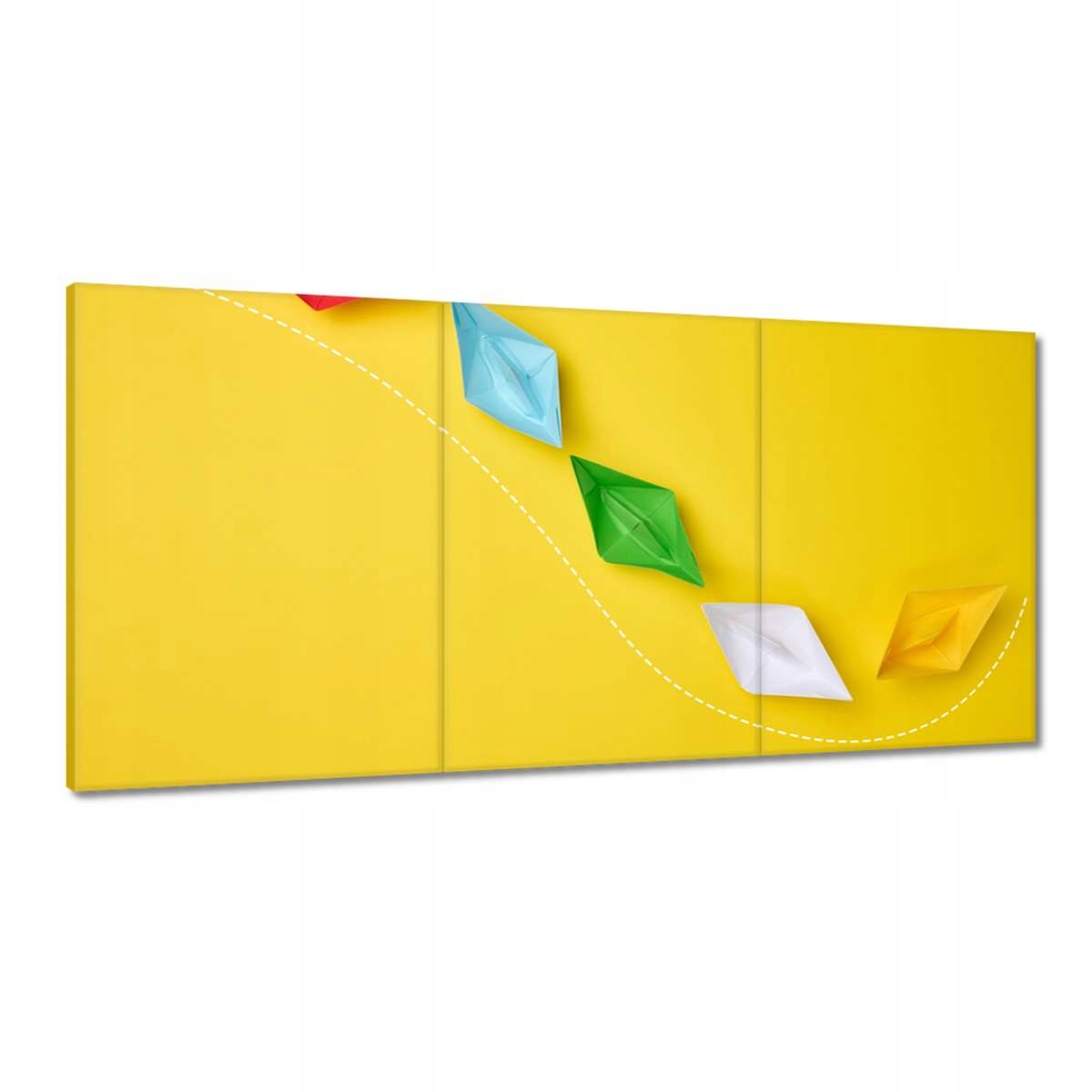 Obrazy 180x90 Origami Papierové lode