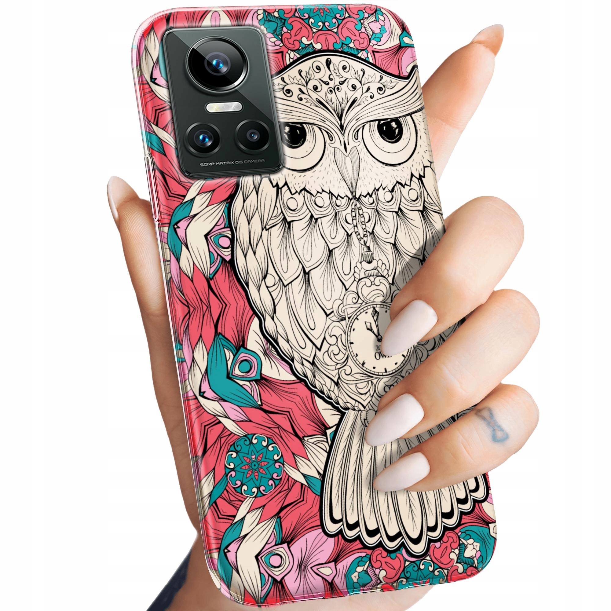 

Etui do Realme Gt Neo 3 sowa sówka Obudowa