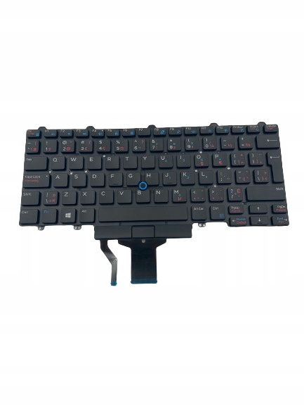 Podsvícená klávesnice Dell Latitude E7450 E5450 Notebook Dual Point D18TV