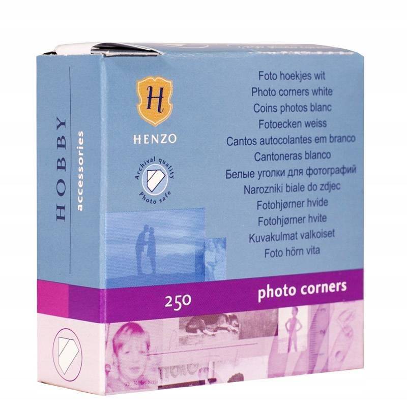 

Foto rożki do zdjęć Henzo 250 sztuk przezroczyste