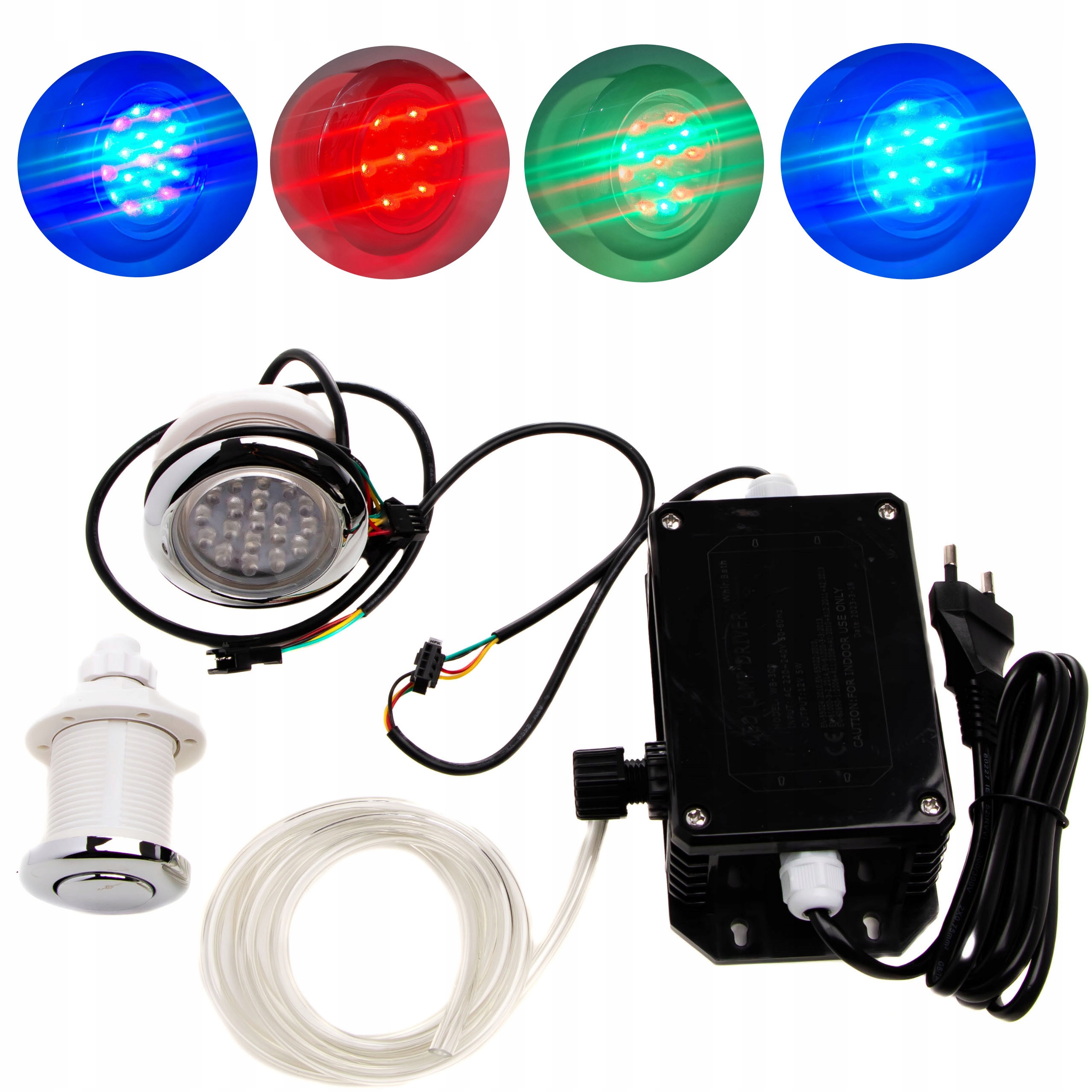 Lampa Na Záhradnú Vírivku, Podmorské Led Osvetlenie S Napájacím Zdrojom