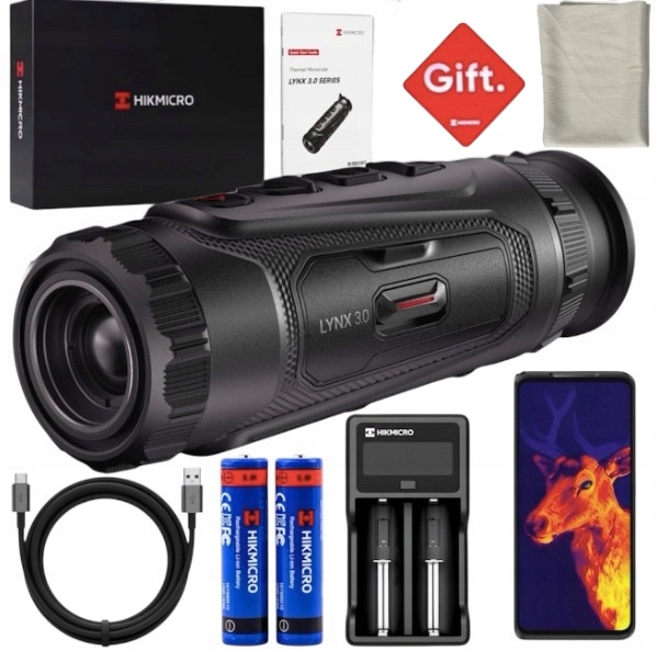 Termovizní kamera s monokulárovým termovizorem Hikmicro Lynx 3.0 LH19