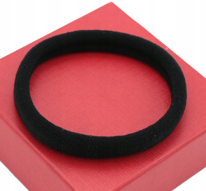 

Gumka Do Włosów Duża Lycra 7 CM Czarna