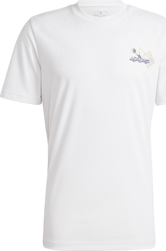 Tričko Pánské Adidas Tennis App Bílá II5917 vel. M