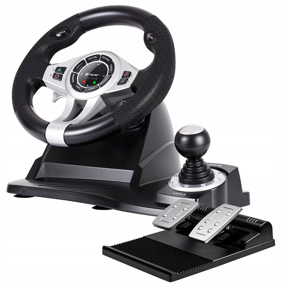 Kierownica TRACER Roadster 4 in 1 PC PS3 PS4 Xone Łączność przewodowa