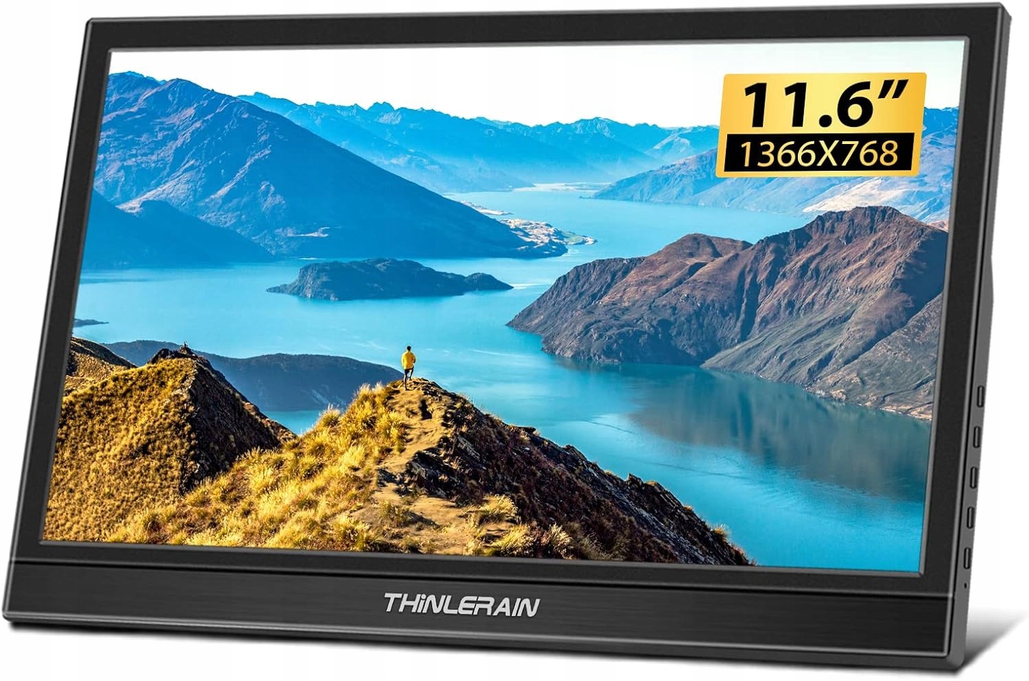 Monitor przenośny 11,6" Hdmi 1366x768 Led głośniki Raspberry Pi laptop Pc