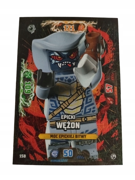 Karta Lego Ninjago Seria 7 Numer 150