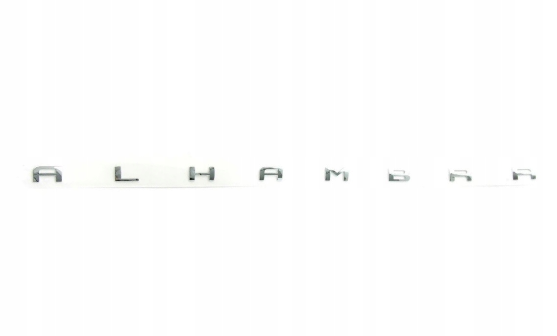 

Znaczek Emblemat Napis Chrom Seat Alhambra
