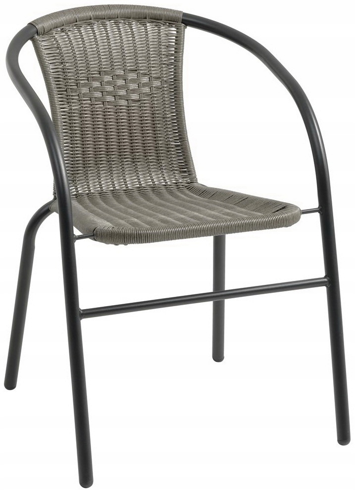 KRZESŁO OGRODOWE RATTAN BALKONOWE TARASOWE BISTRO Materiał dominujący technorattan