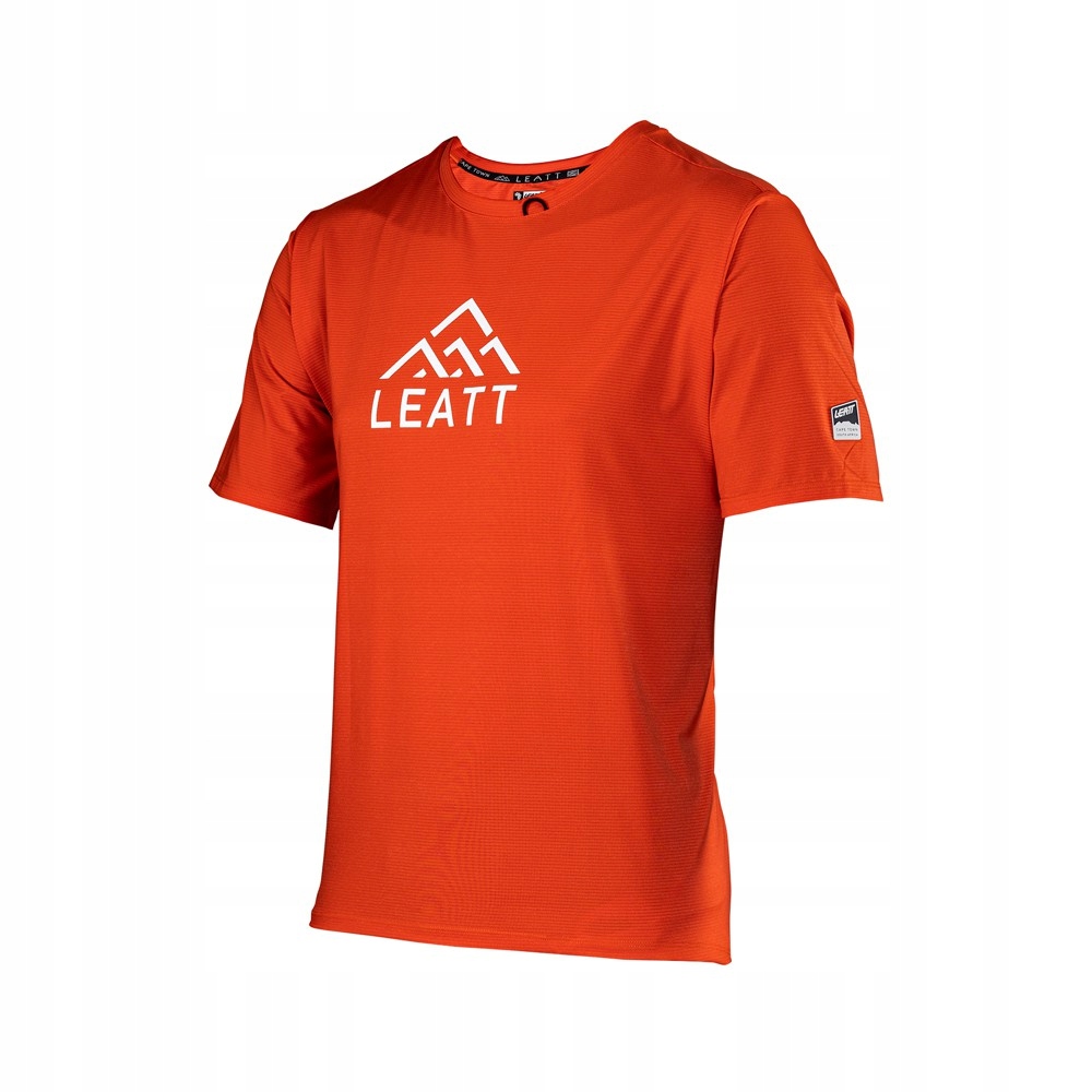 Leatt Cyklistický Dres Mtb Trail 1.0 X-flow Jersey Glow Barva Červená
