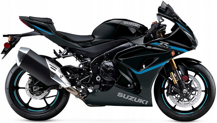 Nálepky Juula Na Suzuki Gsx-r 1000 R 2024 Čierny Kgl Mat Čierny Č.2
