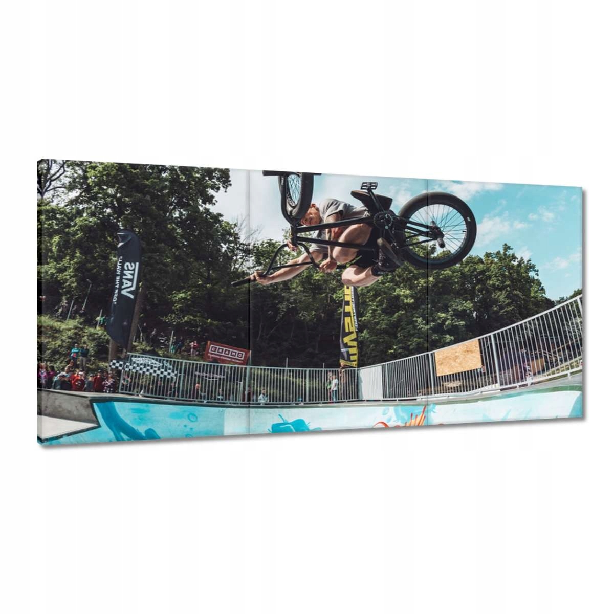 Obrazy 180x90 Bmx Sport výkonné Skákanie