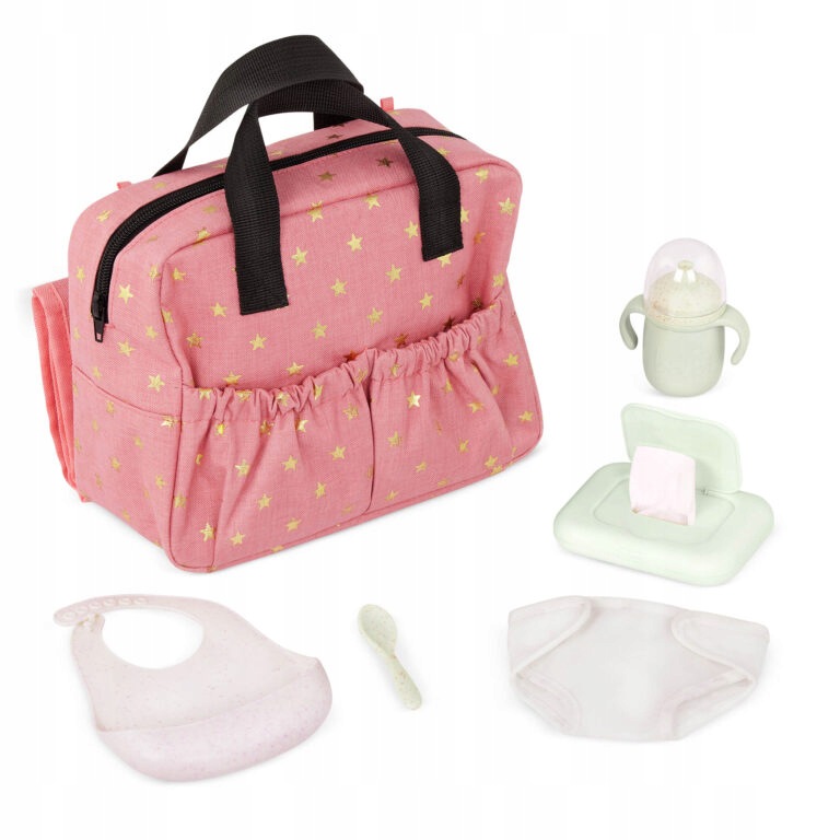 Torba do przewijania z akcesoriami do karmienia lalki niemowlaka Lullababy