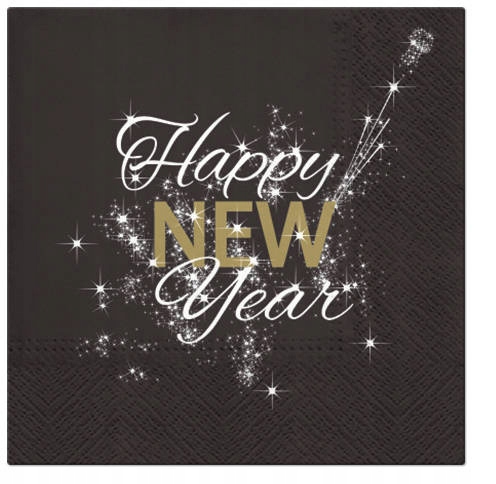 

Serwetki Papierowe Happy New Year 33X33 CM