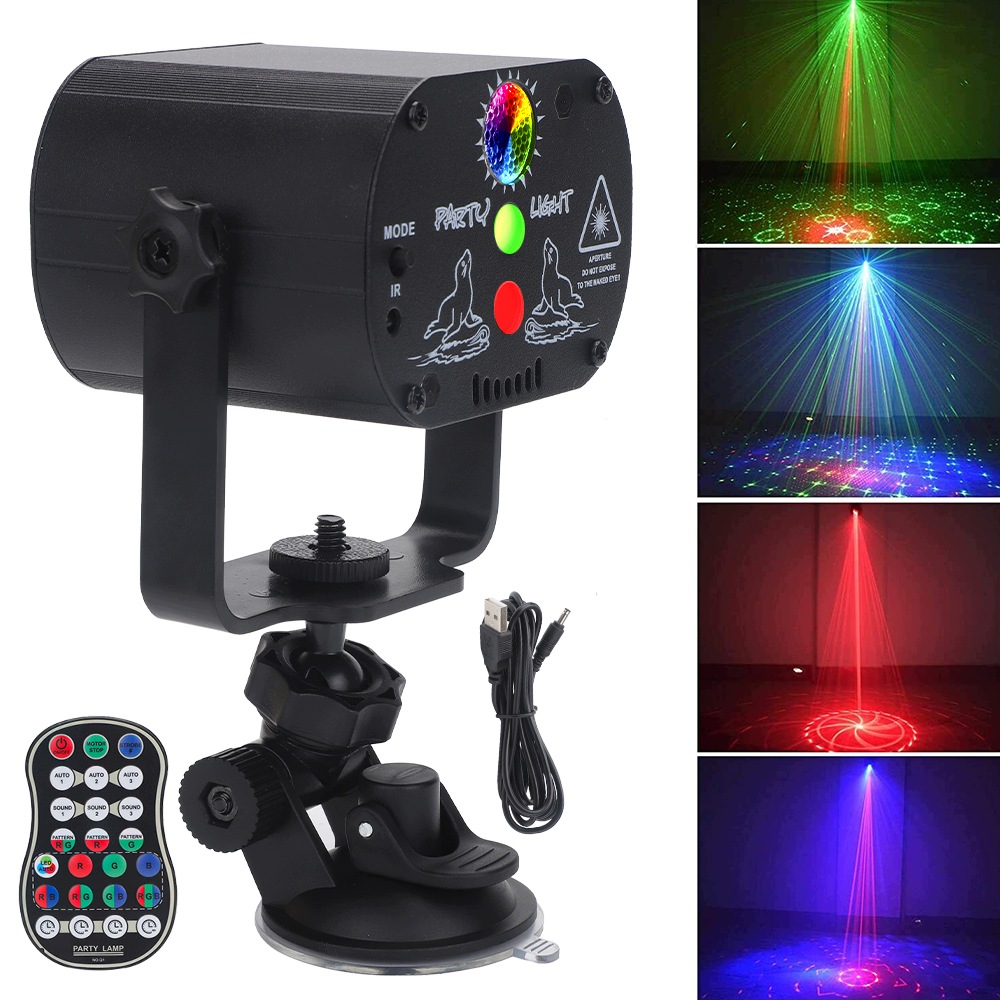 Led Diskotékové Lampy Pro Párty, Domácí Osvětlení, Laserové Jevištní Světlo