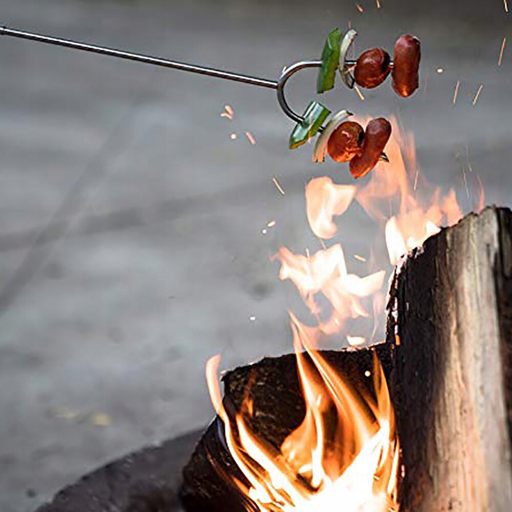 WIDELEC KIJ TELESKOPOWY DO OGNISKA KIEŁBASEK 4 szt Rodzaj widelec ogniskowy (widełki)