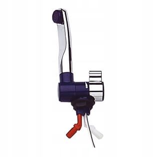 Kohoutek London teplá a studená voda granátově chromovaná Comet