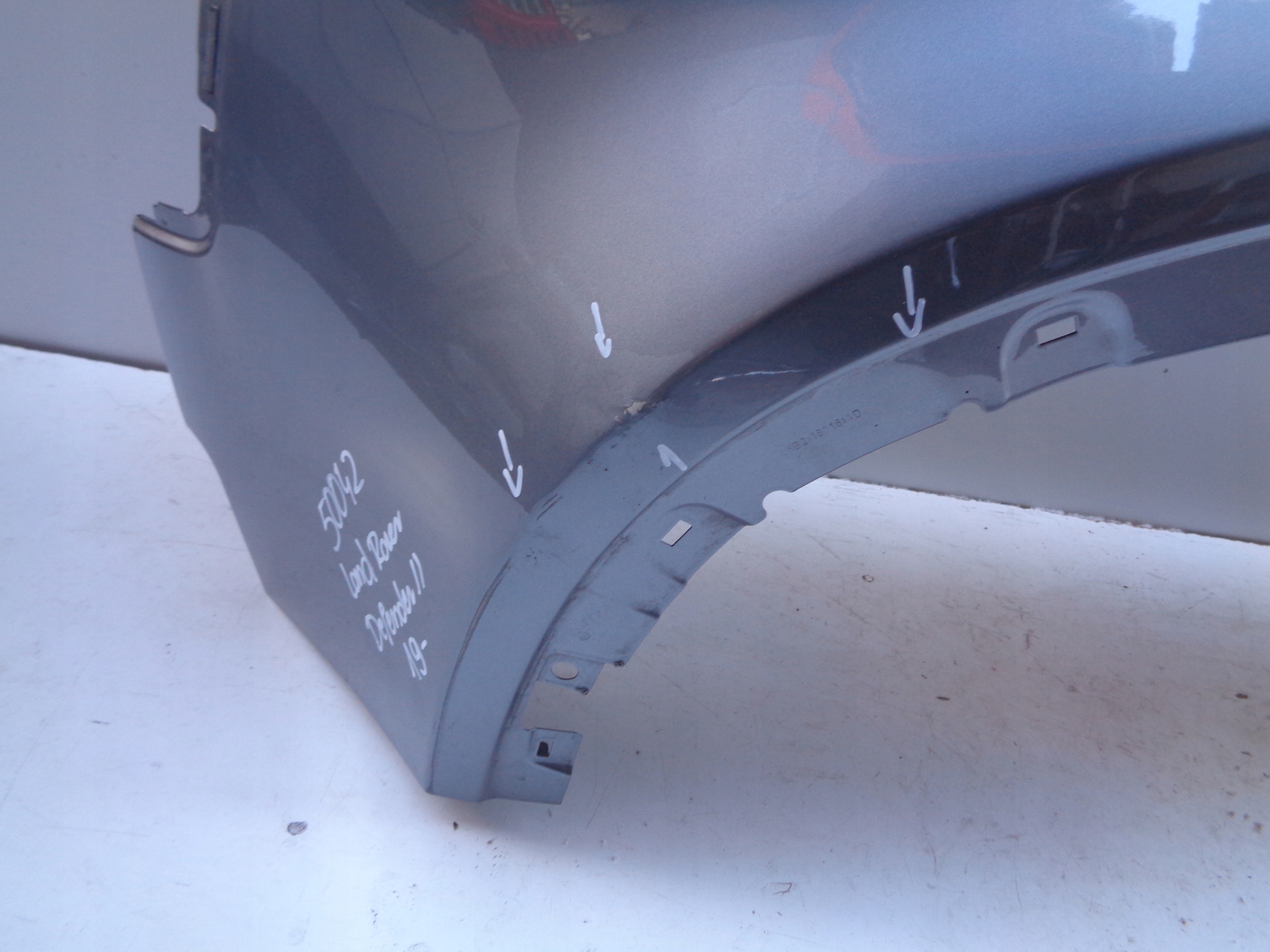 fender left front LAND ROVER DEFENDER II 19- NR 50042