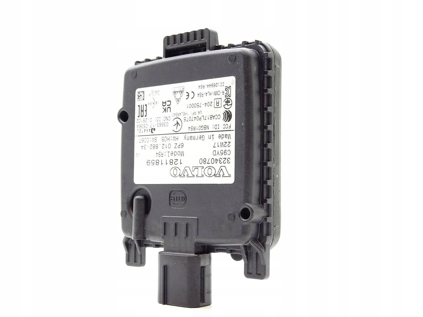 RADAR sensor MARTWEGO POLA VOLVO S60 III 32340780