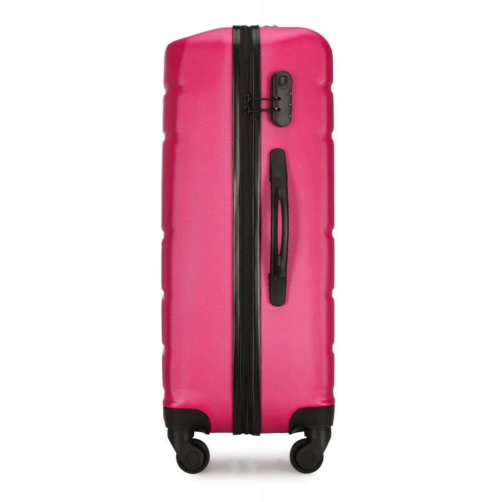 Zestaw walizek WITTCHEN 56-3A-65K-34 z kosmetyczką Zawartość zestawu duża walizka kuferek mała walizka średnia walizka