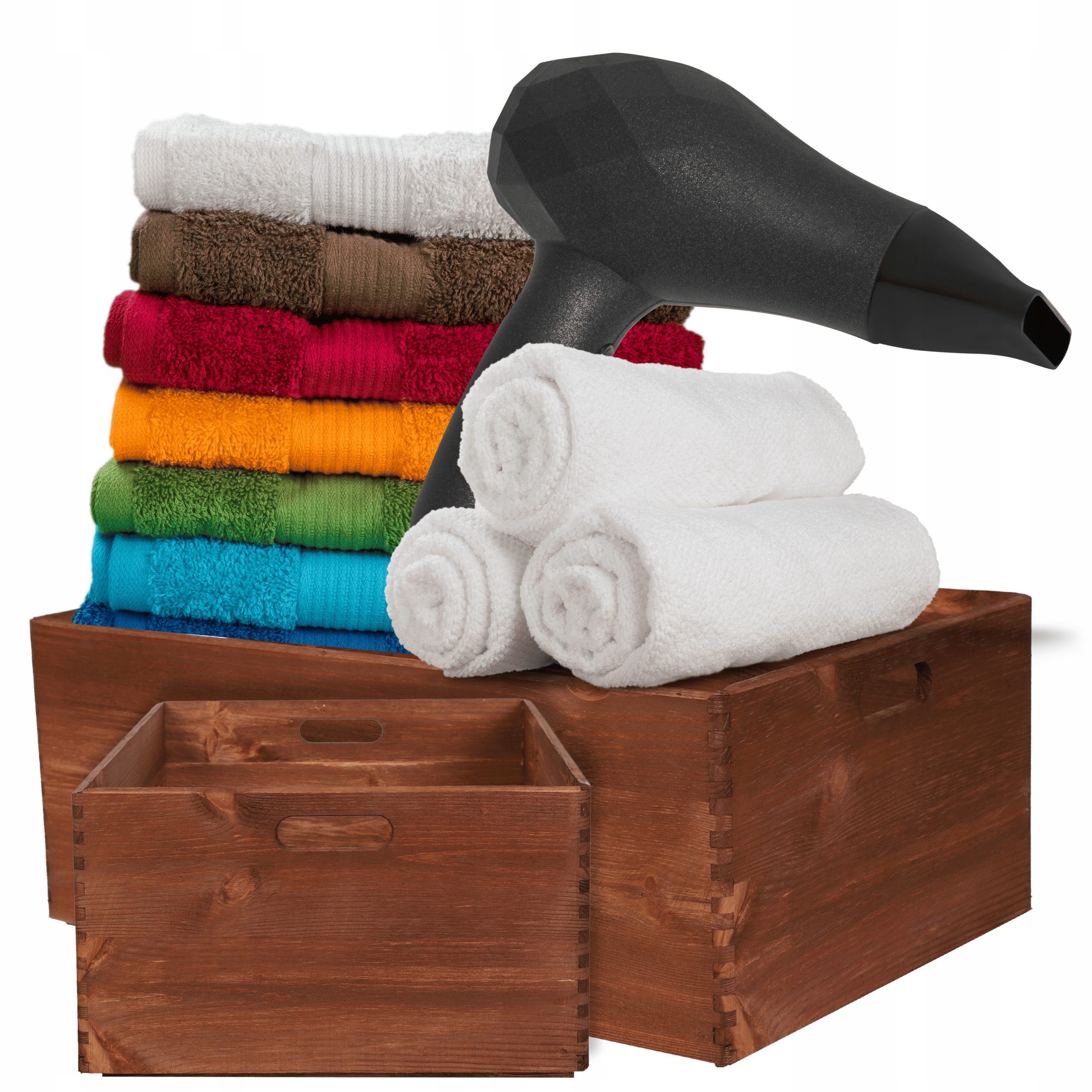 Dřevěná krabička na dekupagaci, borovicová skříň 60x40 cm, pevné, plné dno