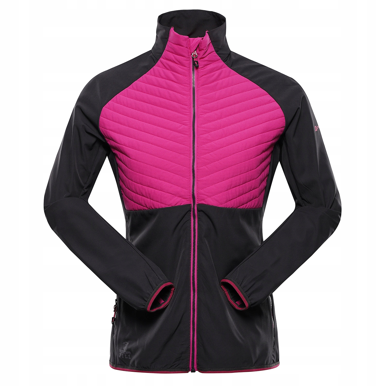 Bluza damska sportowa z wełną merino Alpine Pro Gerla k.różowy r.S