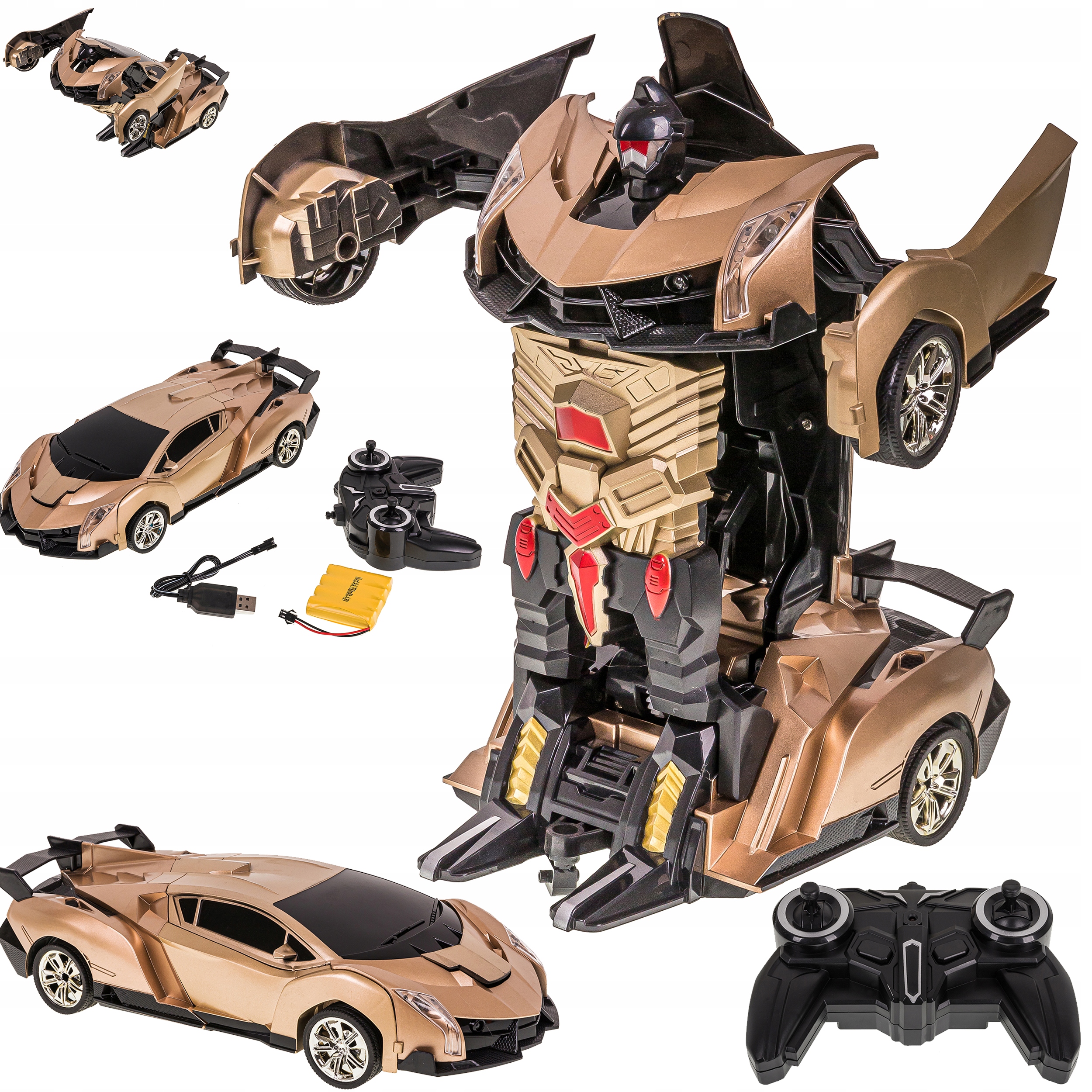

Auto Robot 2w1 Samochód Zdalnie Sterowany Pilot