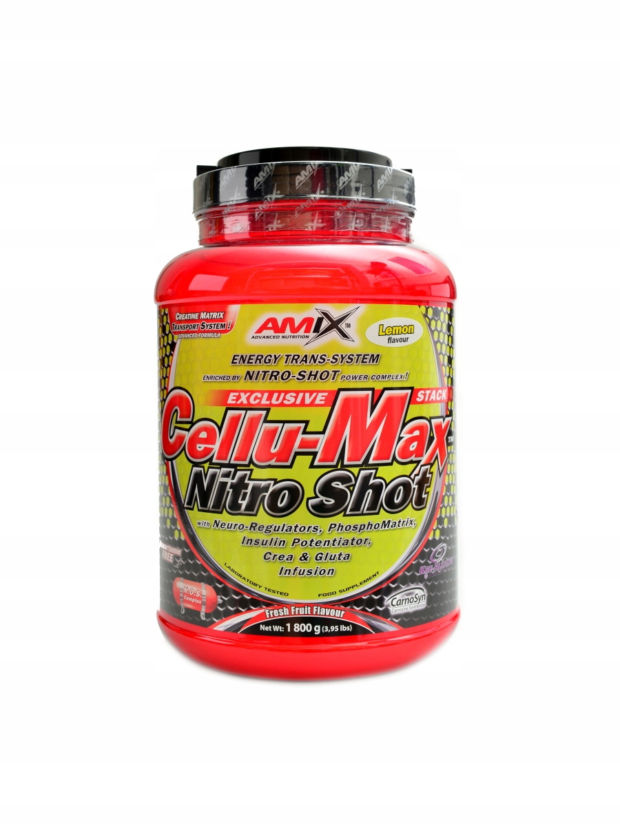 Amix Cellu max Nitro Shot 1800 g citron