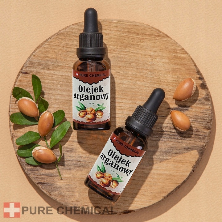 OLEJ ARGANOWY 100 ml OLEJEK ARGANOWY DO WŁOSÓW CIAŁA I PAZNOKCI Typ brak informacji