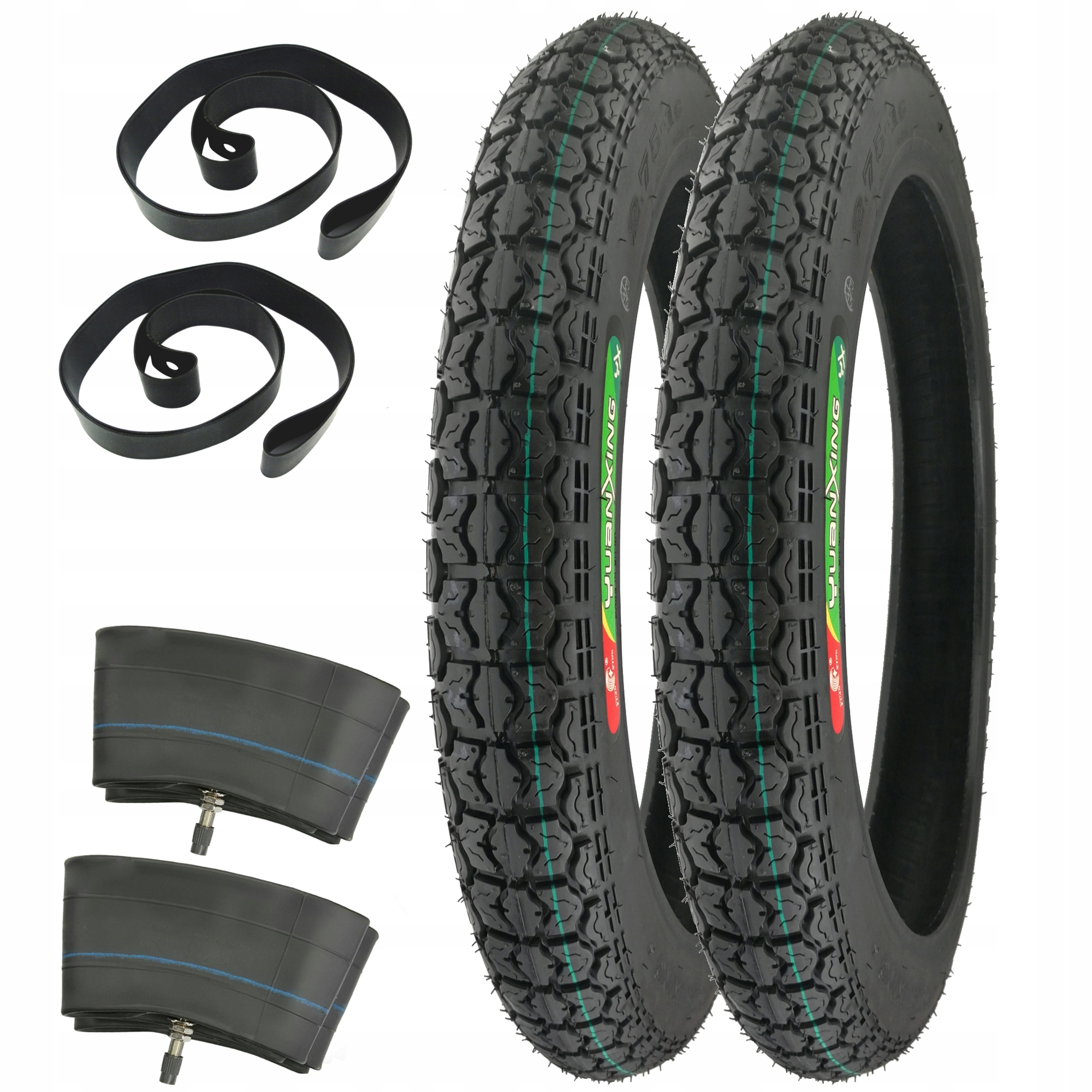 

2x Opona Dętka 2.75-16 6PR Simson S51 Jawa Romet