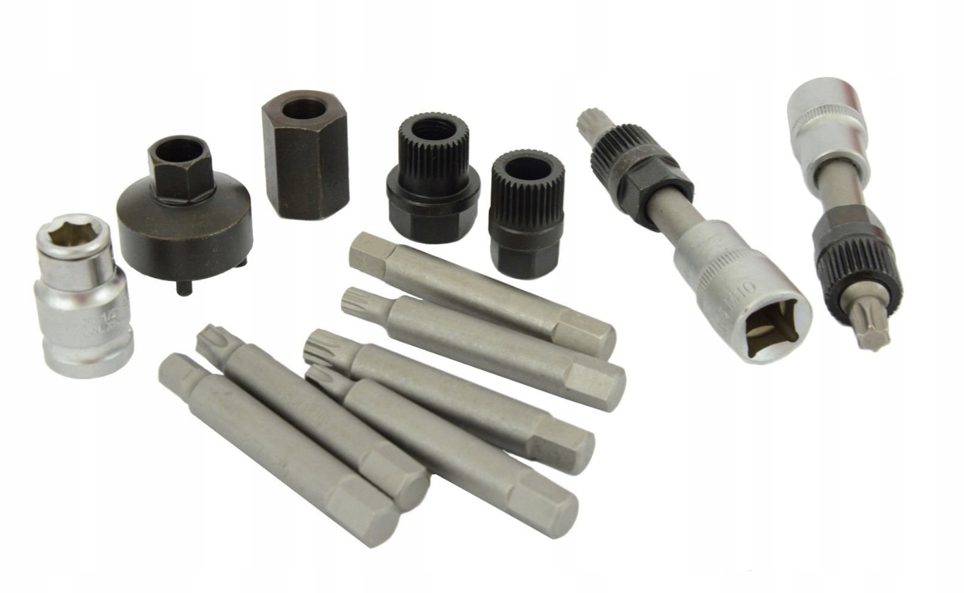 Klucze Alternatora 18el. Zestaw do alternatorów Marka TC Technic