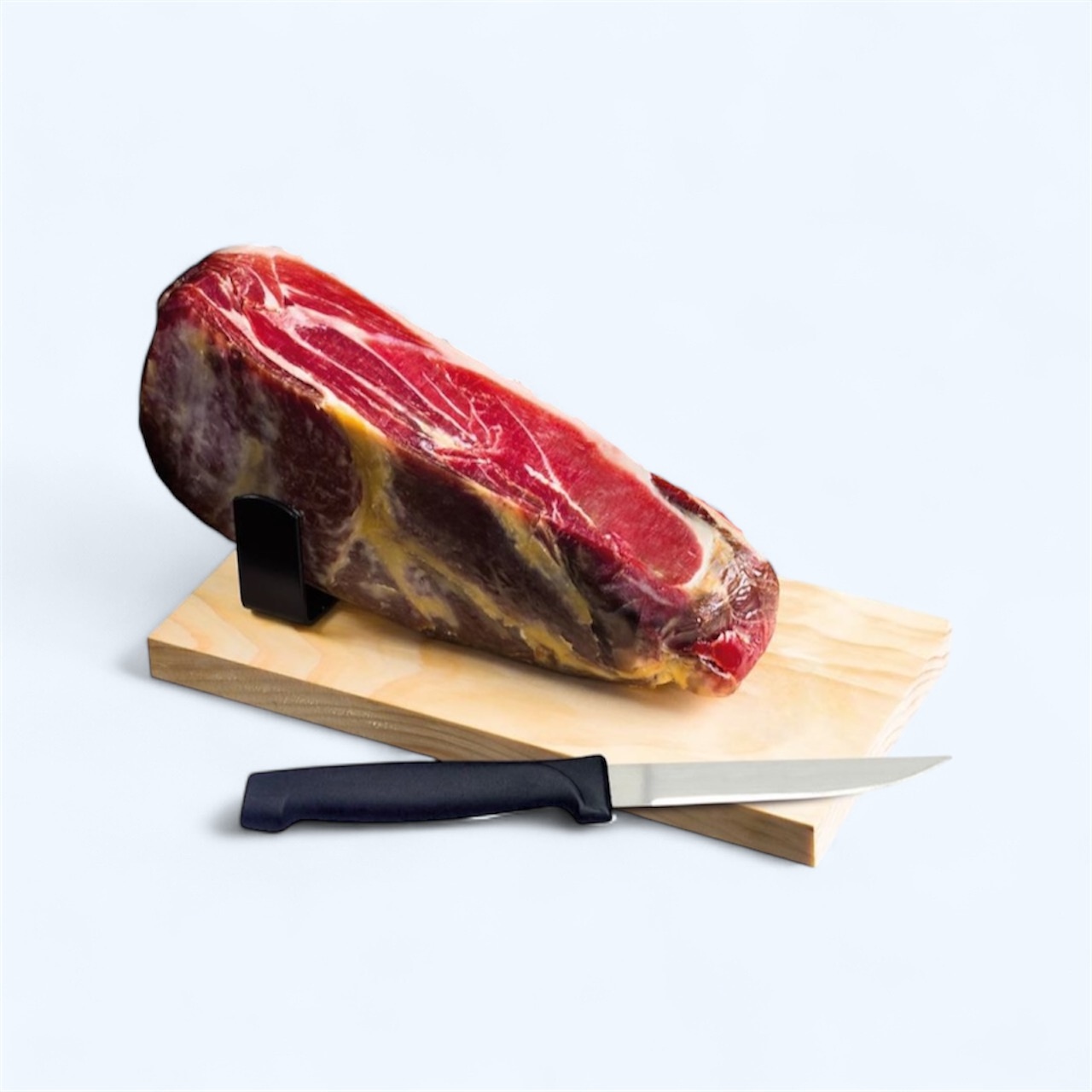 Mini Jamon Serrano šunka 950 g s nožem a stojanem