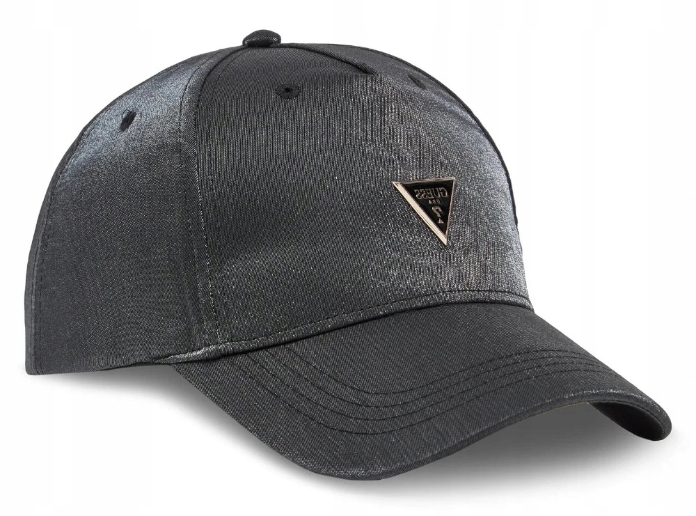 Guess kšiltovka baseballová čepice černá logová pánská unisex