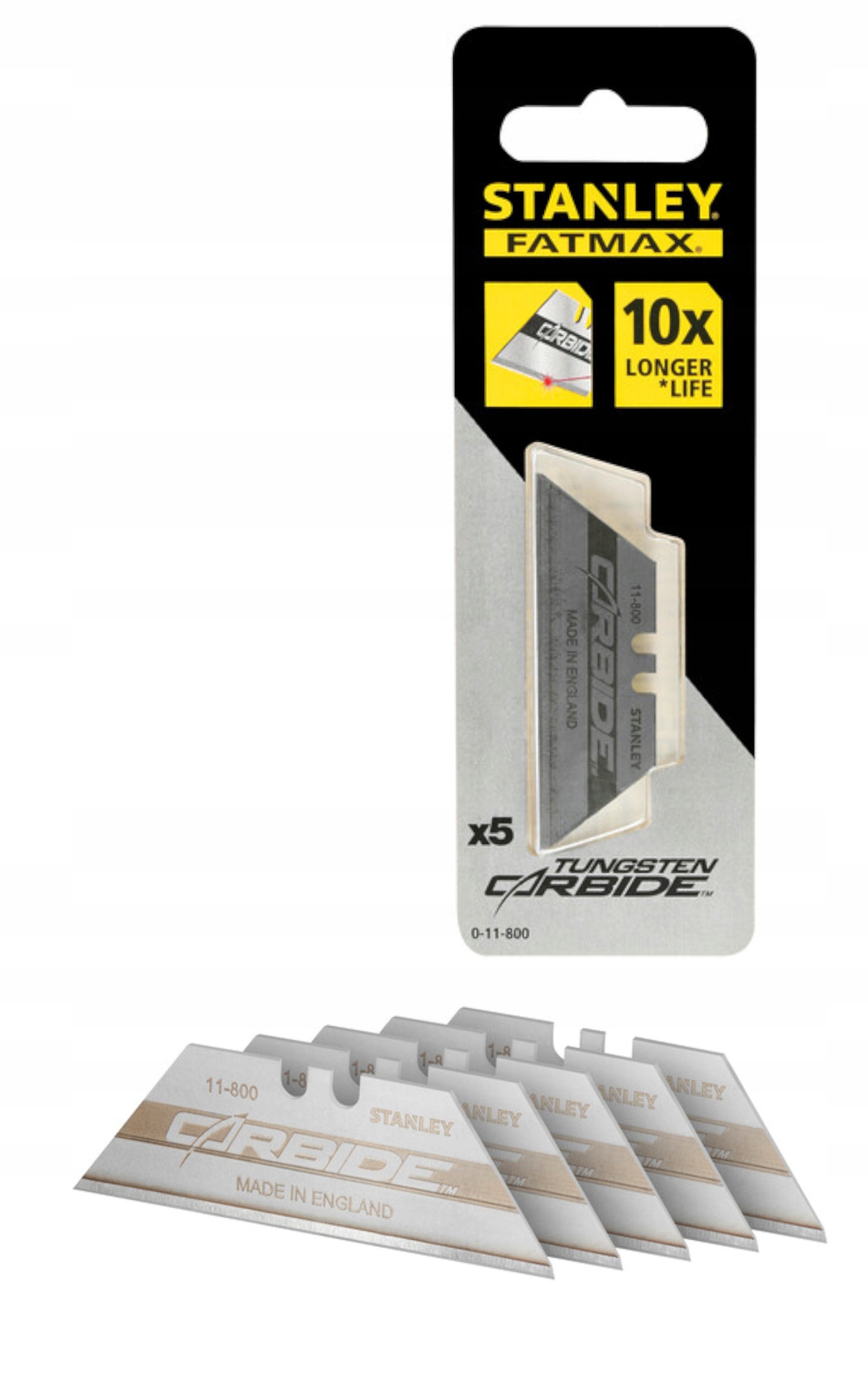 

Stanley Fatmax Ostrza Trapezowe Carbide 0-11-800