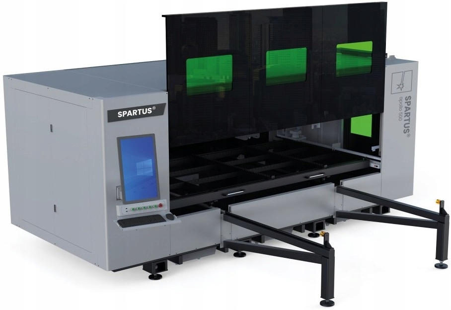 Vláknový Laserový Řezací Stroj Na Kovy Spartus Apollo 500 3000W