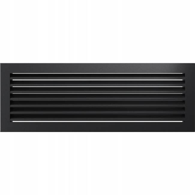 Ventilační krbová mřížka 17x49 Fresh Grafit