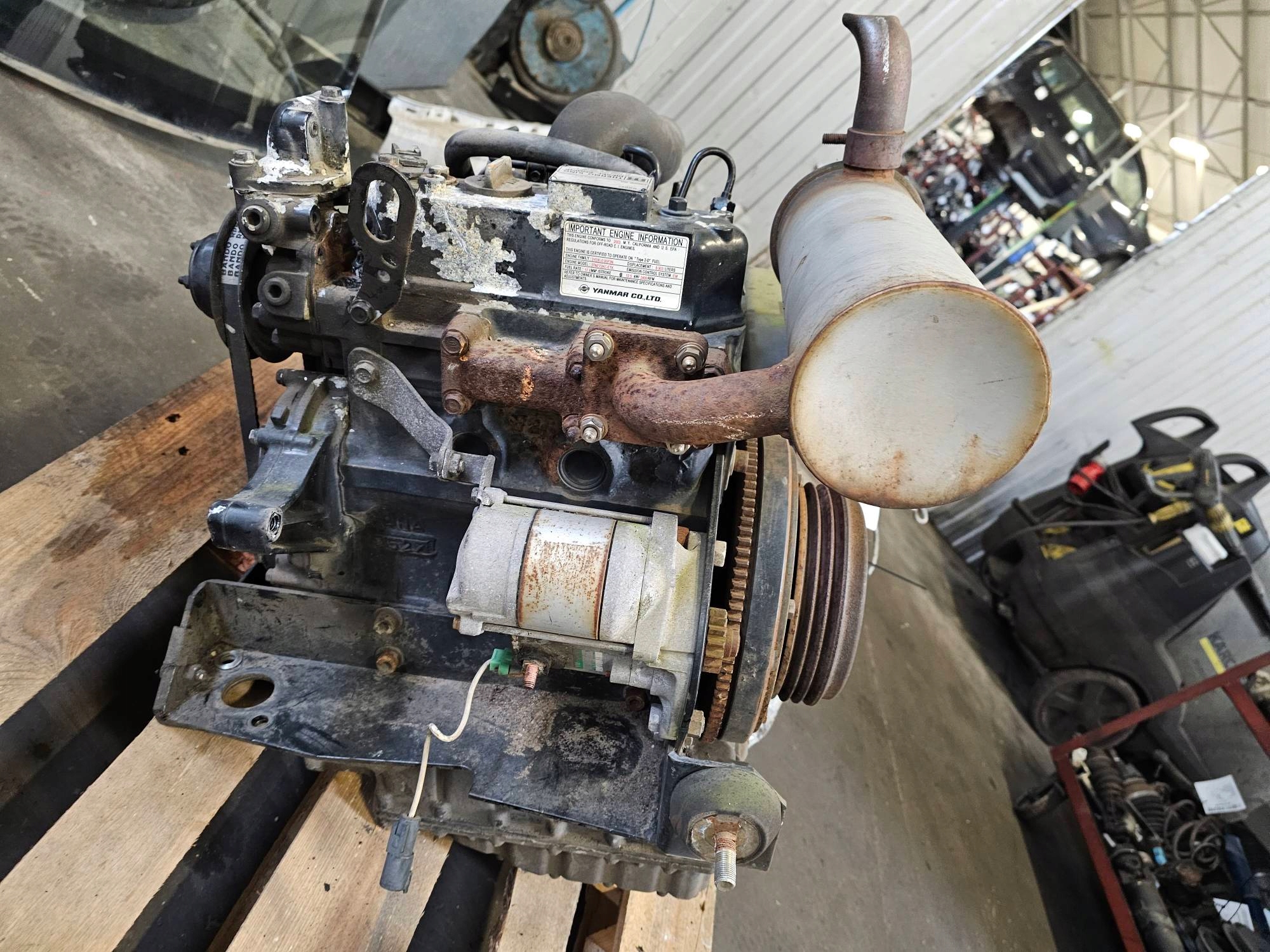 engine complete TK3.95A YANMAR RENAULT PREMIUM 320