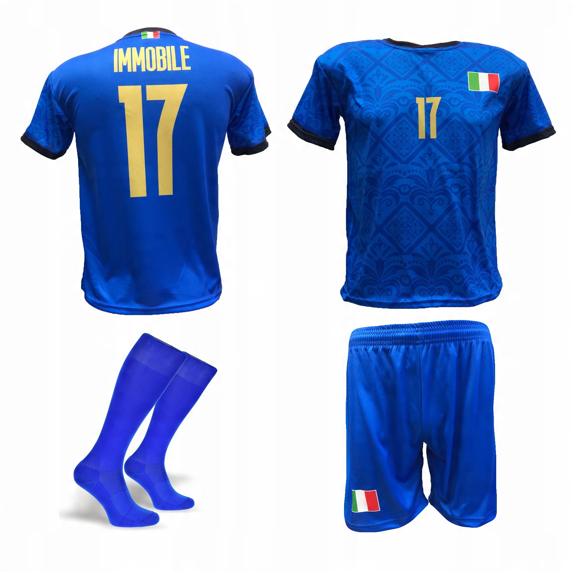 

Immobile Włochy strój komplet + getry roz. 128