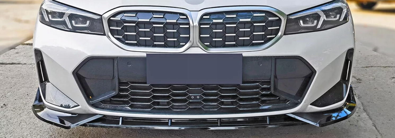 DOKŁADKA ZDERZAKA PRZÓD DLA BMW G20 G21 LCI LIFT 2023-2024 + M SPORT CZARNY EAN (GTIN) 5903500188757