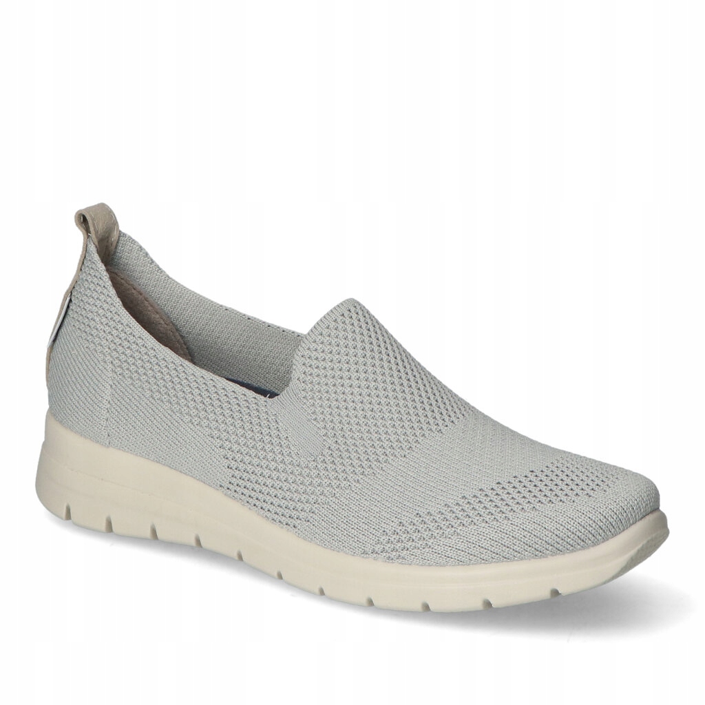 Dámské polobotky Fly Flot Šedé Látkové Nazouvací 36