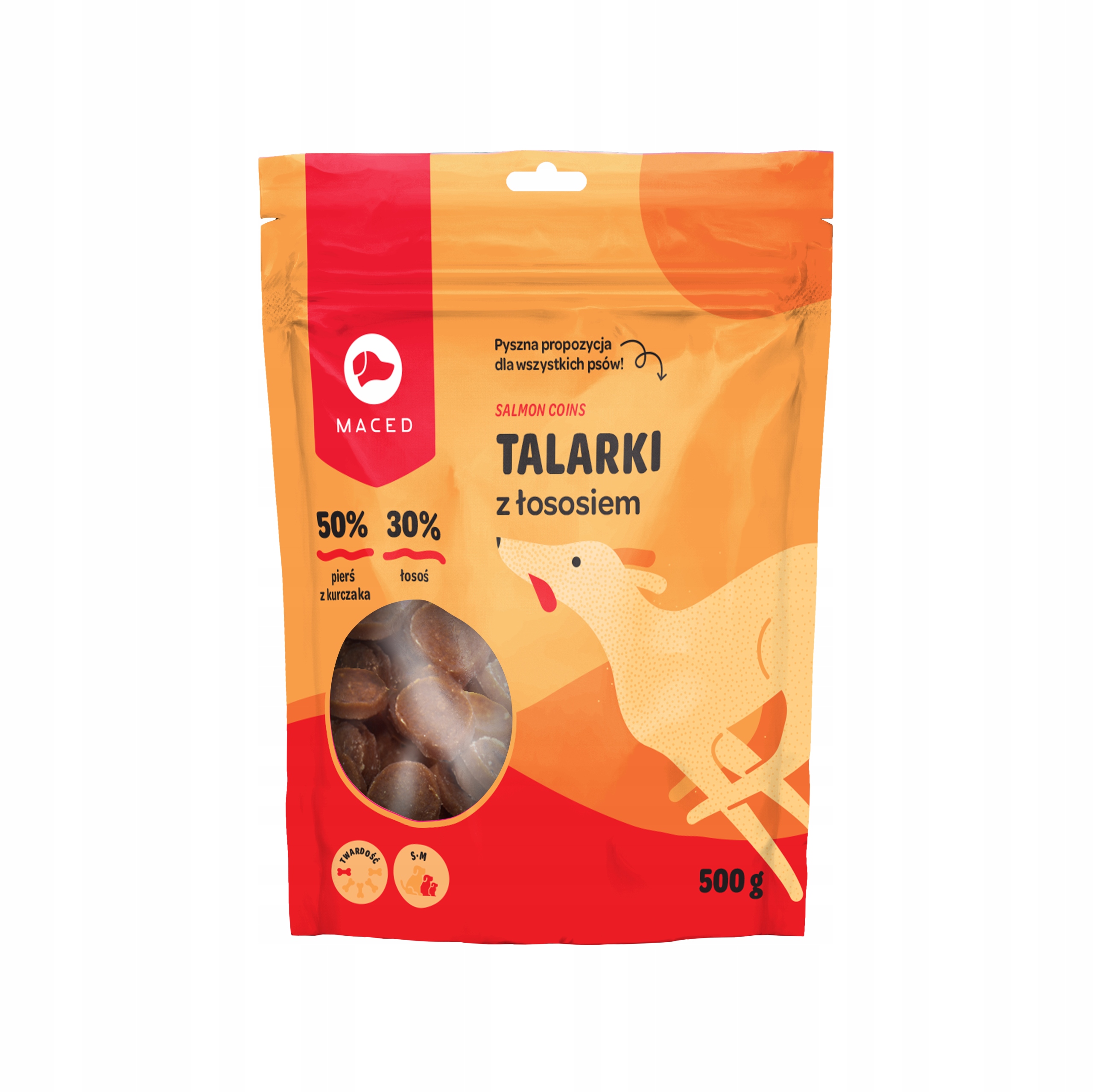 Maced Talarki z lososa – psí pamlsek – 500 g