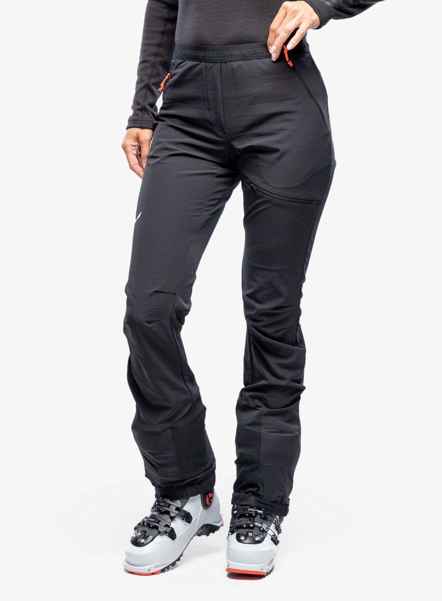 Dámské skialpové kalhoty Salewa Sella Dst Light Pants černá 34 (xs)