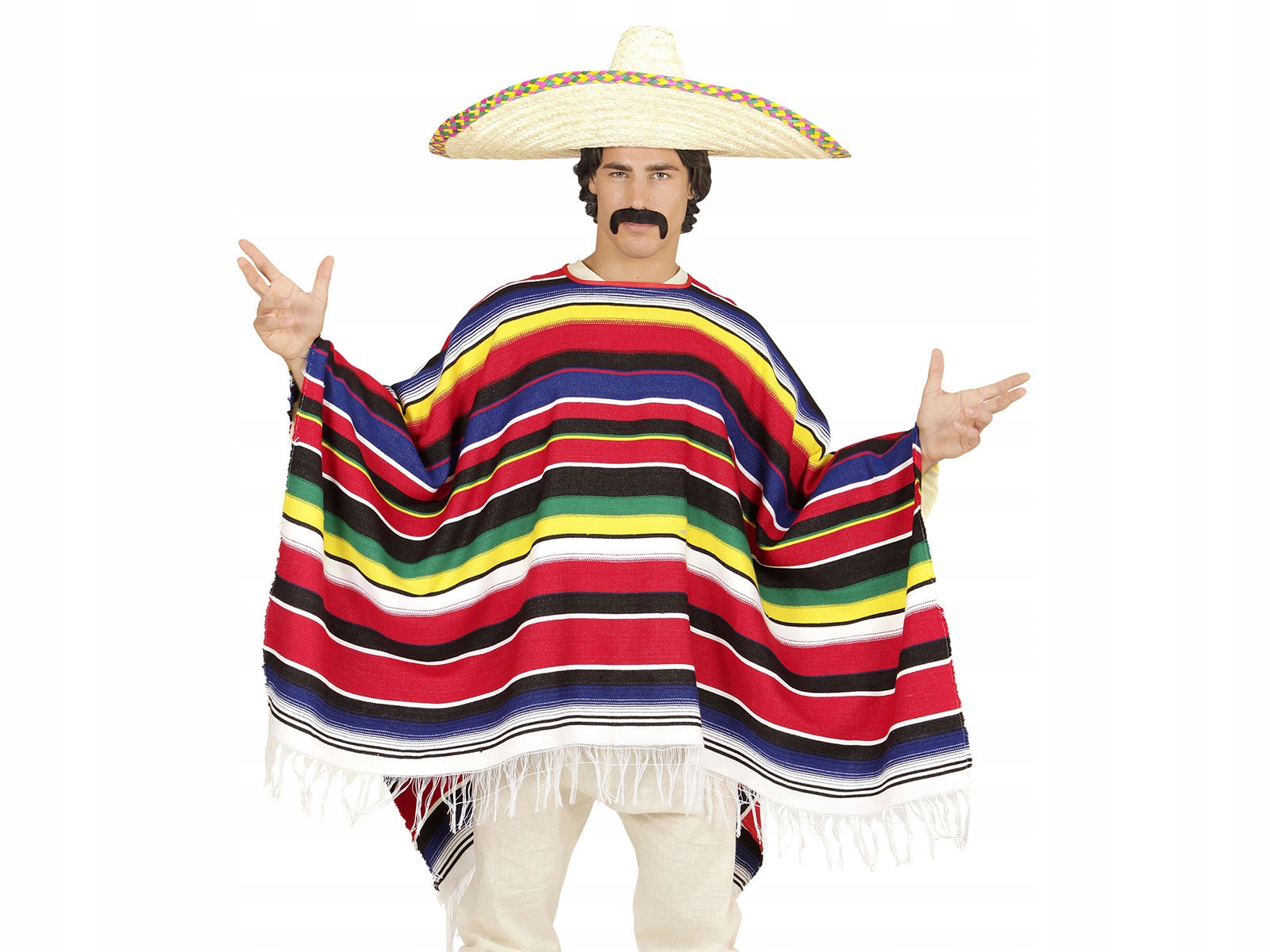 Mexický Kostým ponča
