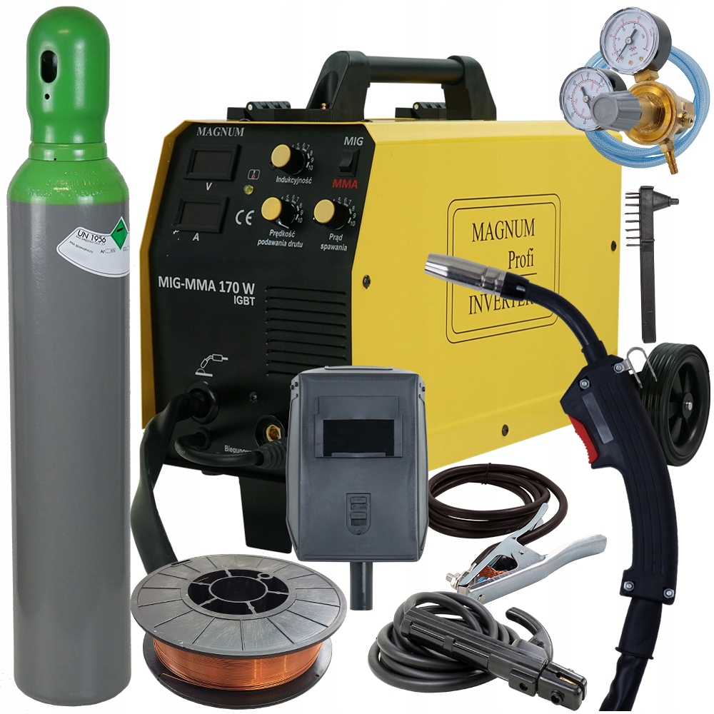 Зварювальний апарат 2в1 migomat 160 A MIG MAG MAGNUM Kit