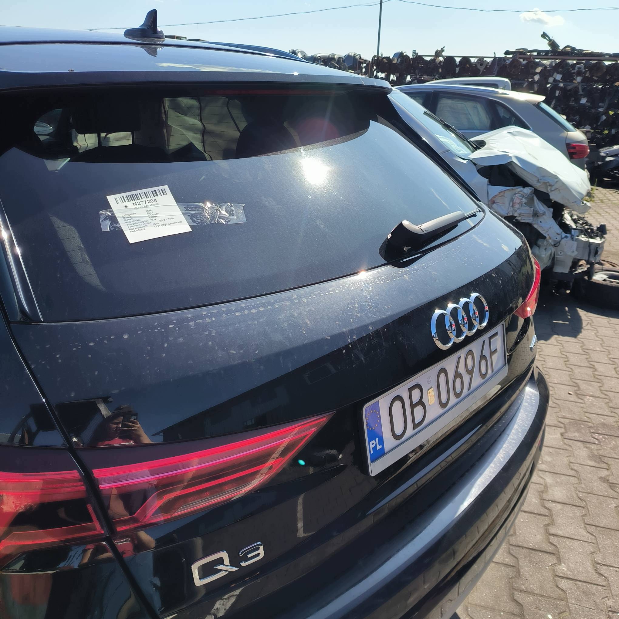 trunk door boot LY9T AUDI Q3 II 83A