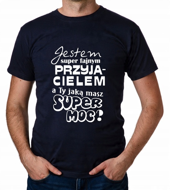 

koszulka Najlepszy Przyjaciel Kolega Super prezent