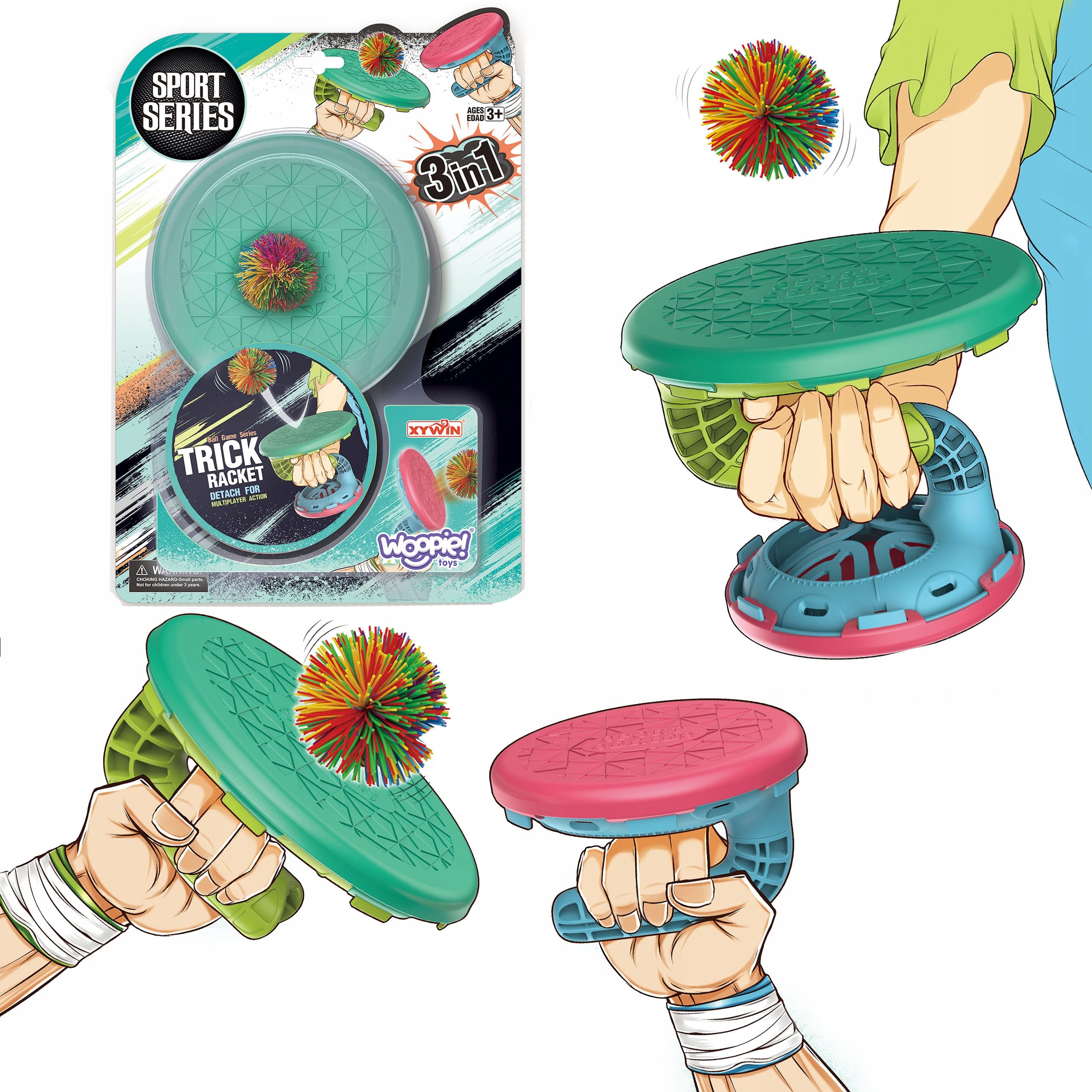 Gra zręcznościowa Odbijanie piłeczki (ZACHĘĆ DZIECKO DO WYJŚCIA NA DWÓR)