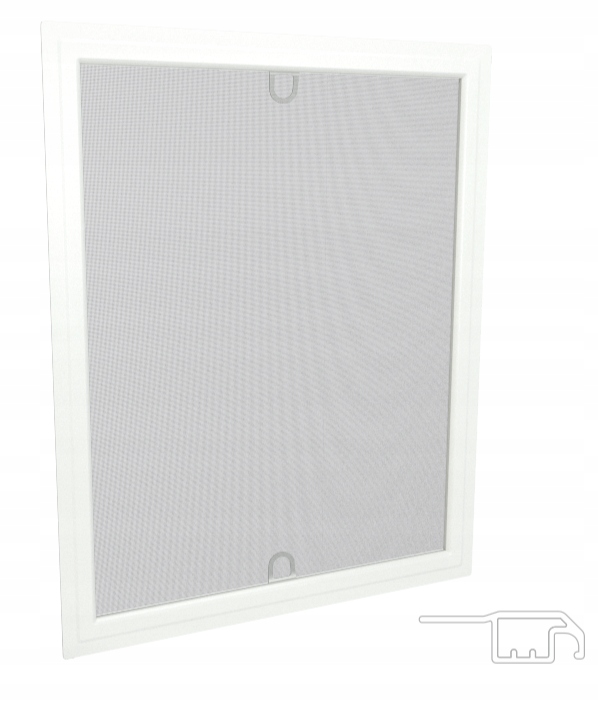 

Moskitiera okienna z kołnierzem, biały, 130cmx40cm