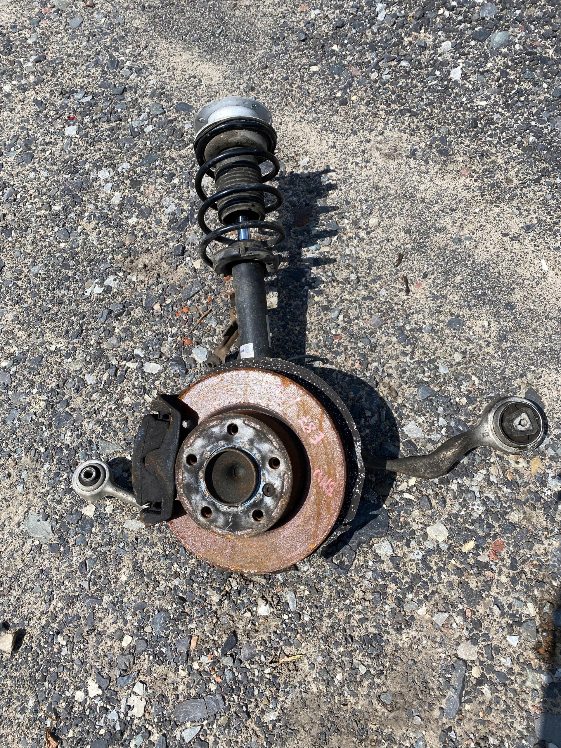 BMW 1 E87 1.6 complete McPherson swing right front