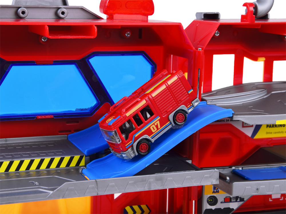 Garaż parking piętrowy walizka straż remiza ZA4360 Materiał plastik